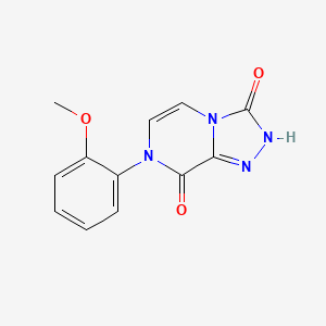 7-(2-Methoxyphenyl)-[1,2,4]triazolo[4,3-a]pyrazine-3,8(2H,7H)-dione