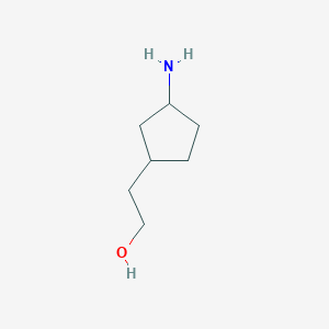 2-(3-Aminocyclopentyl)ethan-1-ol