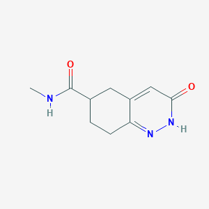 N-Methyl-3-oxo-2,3,5,6,7,8-hexahydrocinnoline-6-carboxamide