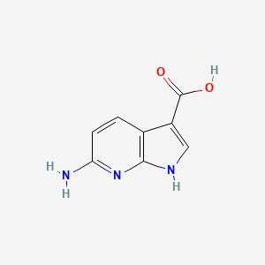 6-amino-1H-pyrrolo[2,3-b]pyridine-3-carboxylic acid