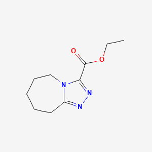 ethyl 6,7,8,9-tetrahydro-5H-[1,2,4]triazolo[4,3-a]azepine-3-carboxylate