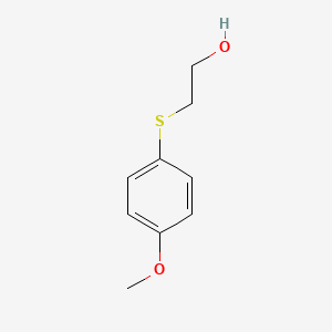 B1300978 Ethanol, 2-[(4-methoxyphenyl)thio]- CAS No. 13290-19-2