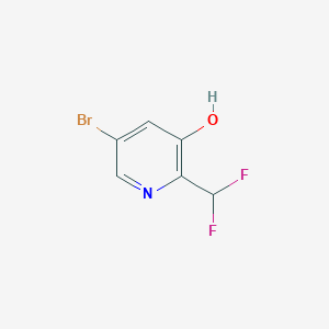 5-Bromo-2-(difluoromethyl)pyridin-3-ol