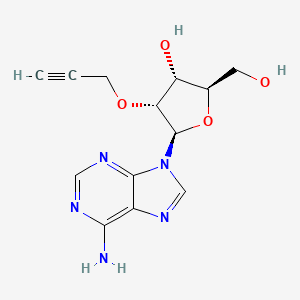 molecular formula C13H15N5O4 B13009821 2'-Propargyladenosine 