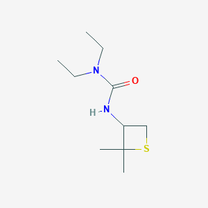 3-(2,2-Dimethylthietan-3-yl)-1,1-diethylurea