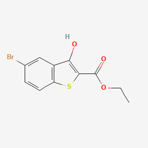 Ethyl 5-bromo-3-hydroxybenzo[b]thiophene-2-carboxylate