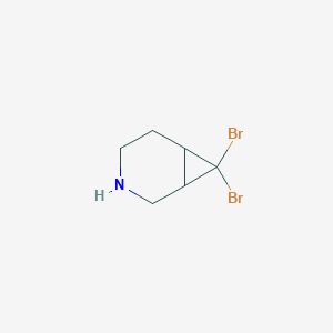 7,7-Dibromo-3-azabicyclo[4.1.0]heptane