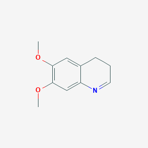 molecular formula C11H13NO2 B1300995 6,7-二甲氧基-3,4-二氢喹啉 CAS No. 439095-32-6