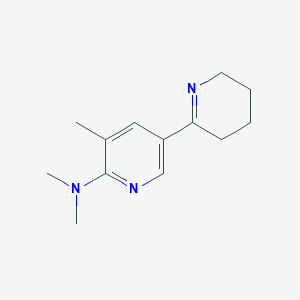 N,N,5'-Trimethyl-3,4,5,6-tetrahydro-[2,3'-bipyridin]-6'-amine