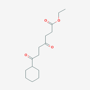 Ethyl 7-cyclohexyl-4,7-dioxoheptanoate