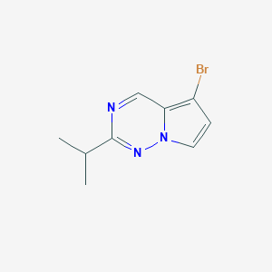 5-Bromo-2-(propan-2-yl)pyrrolo[2,1-f][1,2,4]triazine