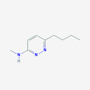 6-Butyl-N-methylpyridazin-3-amine