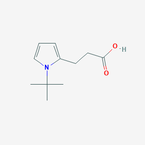 3-(1-(tert-Butyl)-1H-pyrrol-2-yl)propanoic acid