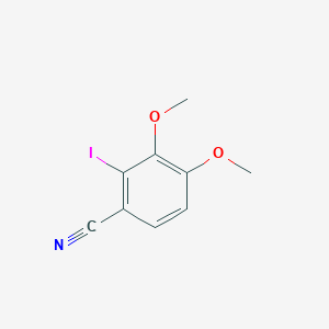 2-Iodo-3,4-dimethoxybenzonitrile