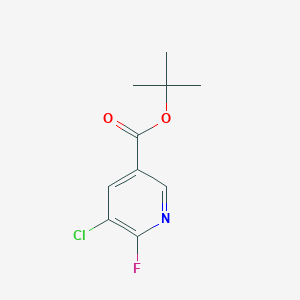 tert-Butyl 5-chloro-6-fluoronicotinate