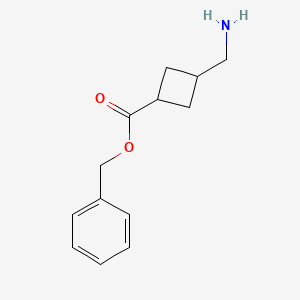 Benzyl3-(aminomethyl)cyclobutane-1-carboxylate