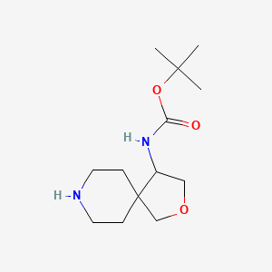 tert-butyl N-(2-oxa-8-azaspiro[4.5]decan-4-yl)carbamate