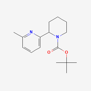 tert-Butyl 2-(6-methylpyridin-2-yl)piperidine-1-carboxylate