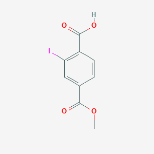 2-Iodo-4-(methoxycarbonyl)benzoic acid