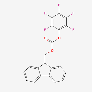 molecular formula C21H11F5O3 B1301036 9-芴甲基五氟苯基碳酸酯 CAS No. 88744-04-1
