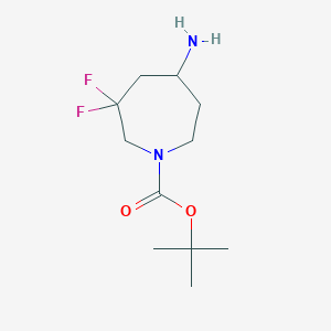 tert-Butyl5-amino-3,3-difluoroazepane-1-carboxylate