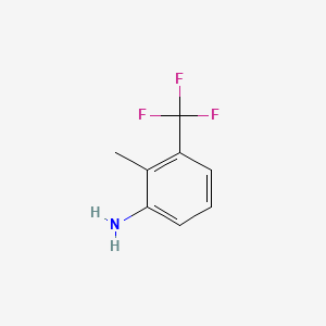 molecular formula C8H8F3N B1301044 2-甲基-3-(三氟甲基)苯胺 CAS No. 54396-44-0