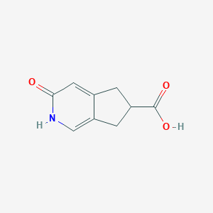 3-Hydroxy-6,7-dihydro-5H-cyclopenta[c]pyridine-6-carboxylicacid