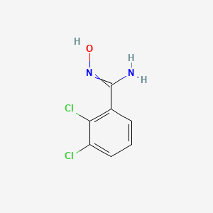 molecular formula C7H6Cl2N2O B1301049 2,3-二氯-N'-羟基苯甲酰亚胺酰胺 CAS No. 261761-55-1