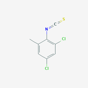 molecular formula C8H5Cl2NS B1301056 1,5-二氯-2-异硫氰酸酯-3-甲苯 CAS No. 306935-83-1