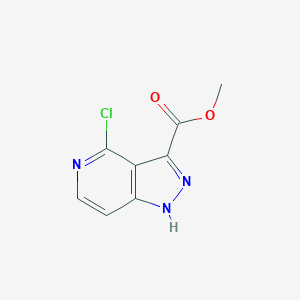 methyl 4-chloro-1H-pyrazolo[4,3-c]pyridine-3-carboxylate