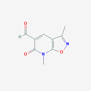 3,7-Dimethyl-6-oxo-6,7-dihydroisoxazolo[5,4-b]pyridine-5-carbaldehyde