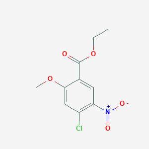 Ethyl 4-chloro-2-methoxy-5-nitrobenzoate