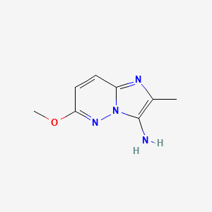 6-Methoxy-2-methylimidazo[1,2-b]pyridazin-3-amine