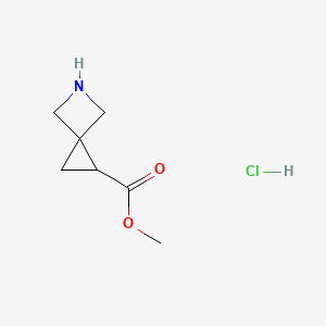 Methyl 5-azaspiro[2.3]hexane-2-carboxylate;hydrochloride