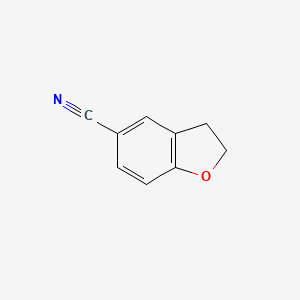 B1301070 2,3-Dihydro-1-benzofuran-5-carbonitrile CAS No. 84944-75-2