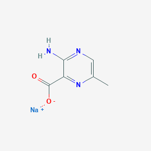 Sodium 3-amino-6-methylpyrazine-2-carboxylate