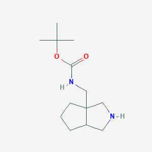 tert-Butyl ((octahydrocyclopenta[c]pyrrol-3a-yl)methyl)carbamate