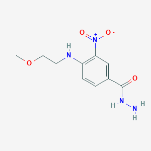 4-((2-Methoxyethyl)amino)-3-nitrobenzohydrazide