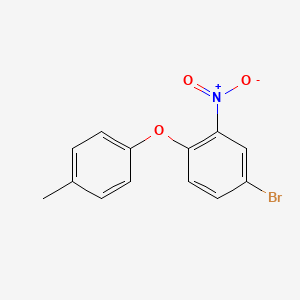 4-Bromo-2-nitro-1-(p-tolyloxy)benzene