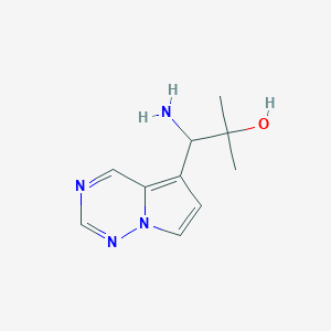 1-Amino-2-methyl-1-(pyrrolo[2,1-f][1,2,4]triazin-5-yl)propan-2-ol