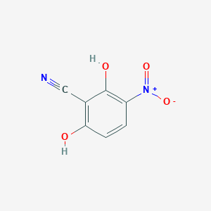 molecular formula C7H4N2O4 B1301081 2,6-二羟基-3-硝基苯甲腈 CAS No. 233585-04-1
