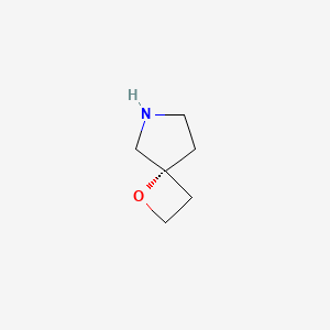 molecular formula C6H11NO B13010931 (R)-1-Oxa-6-azaspiro[3.4]octane 