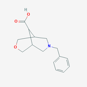 7-Benzyl-3-oxa-7-azabicyclo[3.3.1]nonane-9-carboxylic acid