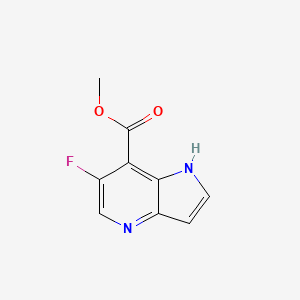 methyl6-fluoro-1H-pyrrolo[3,2-b]pyridine-7-carboxylate