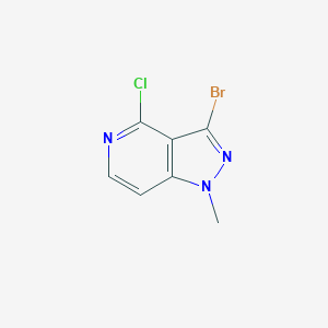 3-bromo-4-chloro-1-methyl-1H-pyrazolo[4,3-c]pyridine