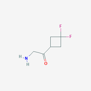 2-Amino-1-(3,3-difluorocyclobutyl)ethan-1-one