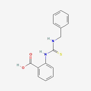 2-(3-Benzylthioureido)benzoic acid