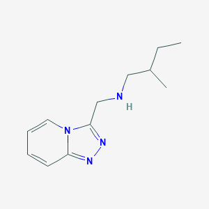 (2-Methylbutyl)({[1,2,4]triazolo[4,3-a]pyridin-3-yl}methyl)amine