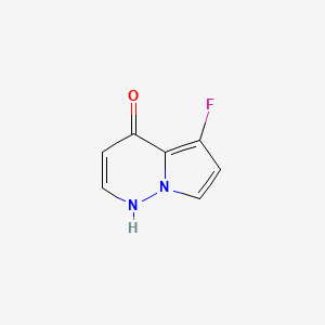 5-Fluoropyrrolo[1,2-b]pyridazin-4(1H)-one