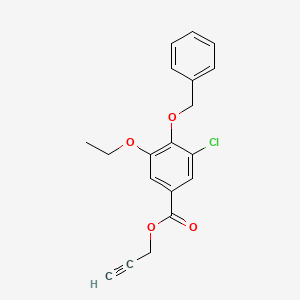 Prop-2-yn-1-yl 4-(benzyloxy)-3-chloro-5-ethoxybenzoate